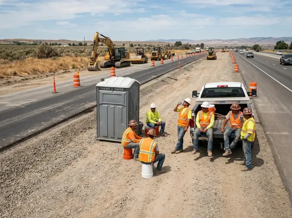 highway-road-construction-crew-007 — frequently asked questions, Porta Potty and Restroom Rentals in Toquerville, UT
